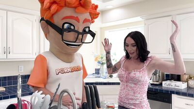 Indica Marie Cooks Up Something Sweet with Porn Dude