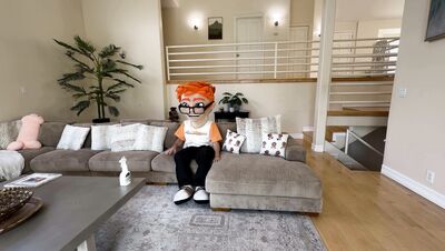 Freya Von Doom Sneaks into Porn Dude’s Home and Pants