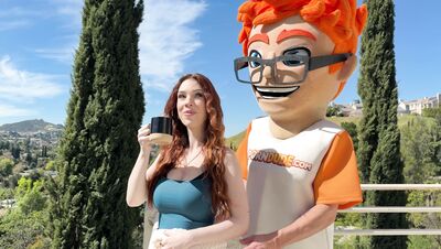 Nala Brooks Gets Lotioned Up by Porn Dude